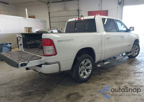 2021 Ram 1500 Big Horn 4X4 5'7 Box из США, поврежденный, VIN 1C6SRFFTXMN780608